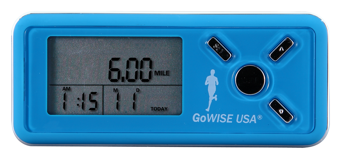 Pocket Pedometer w/ 3D Sensor - GoWISE USA