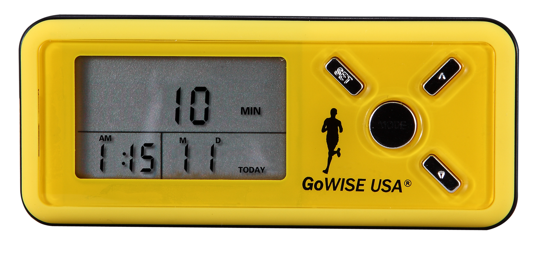 Pocket Pedometer w/ 3D Sensor - GoWISE USA
