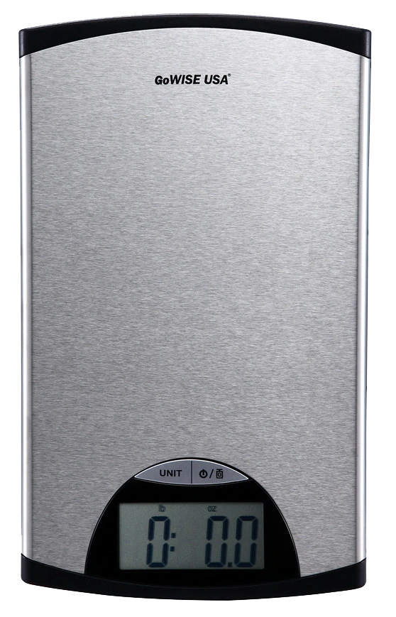 Digital Kitchen Food Scale, Stainless Steel, GW22018