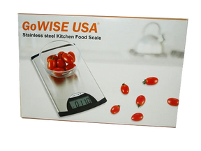 Digital Kitchen Food Scale, Stainless Steel, GW22018