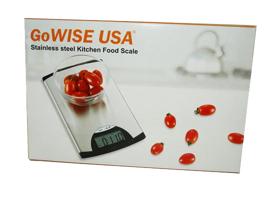Digital Kitchen Food Scale, Stainless Steel, GW22018