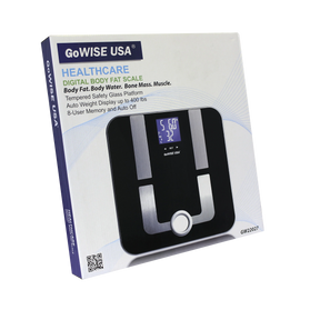 Digital Body Fat Scale - BIA Technology, FDA Approved, GW22027