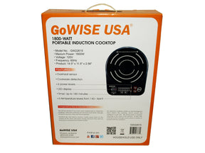 Portable Induction Cooktop / Hotplate - GoWISE USA