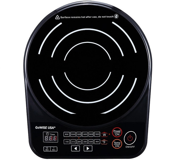 Portable Induction Cooktop with Stainless Steel Pan GW22616 - GoWISE USA