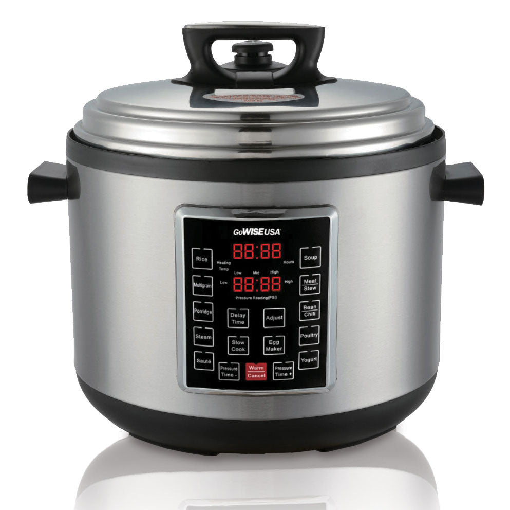 4th-Generation Electric Pressure Cooker (12QT, 14QT), GW22636/GW22637 - GoWISE USA