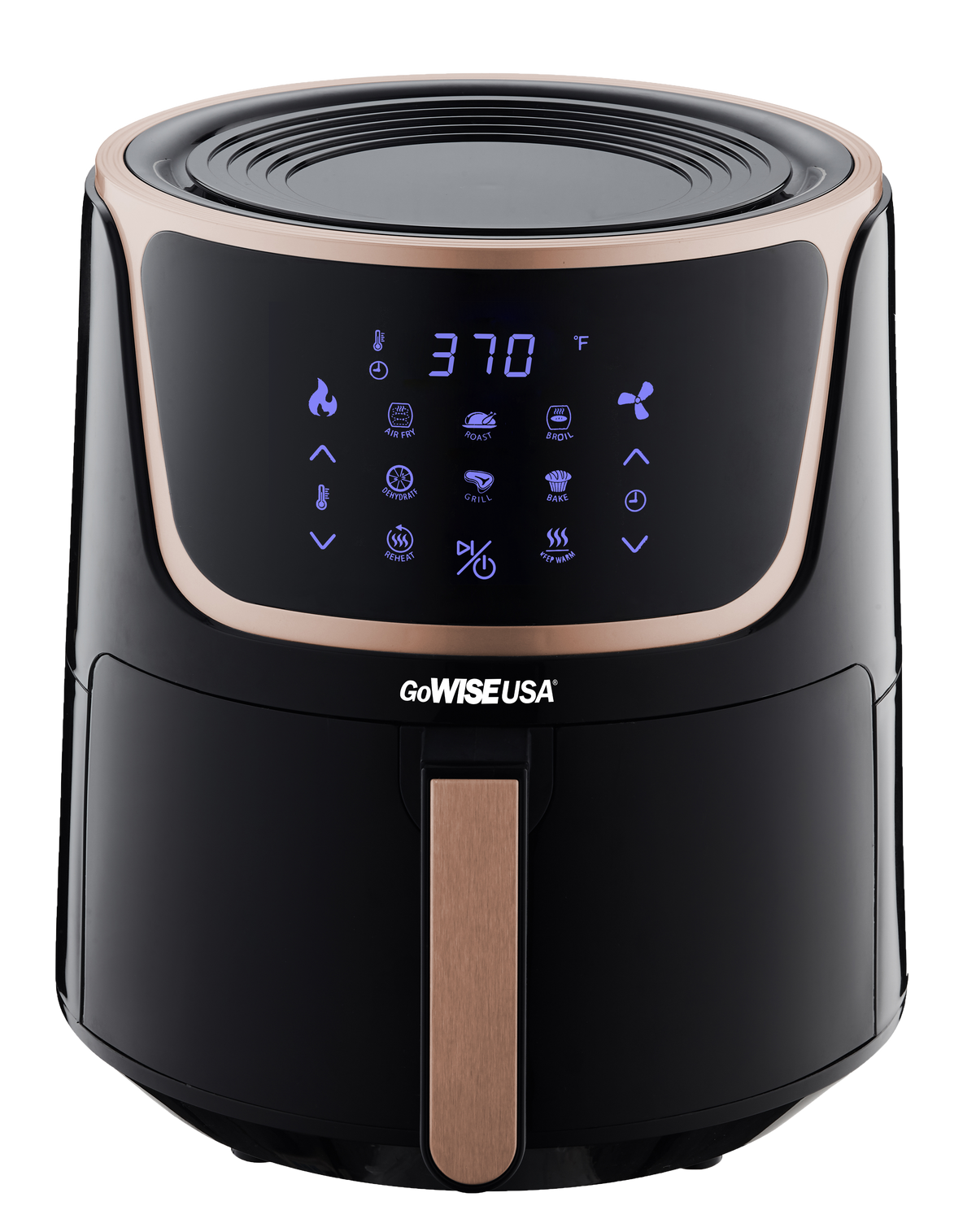 7 Quart Digital Touchscreen Air Fryer - GoWISE USA