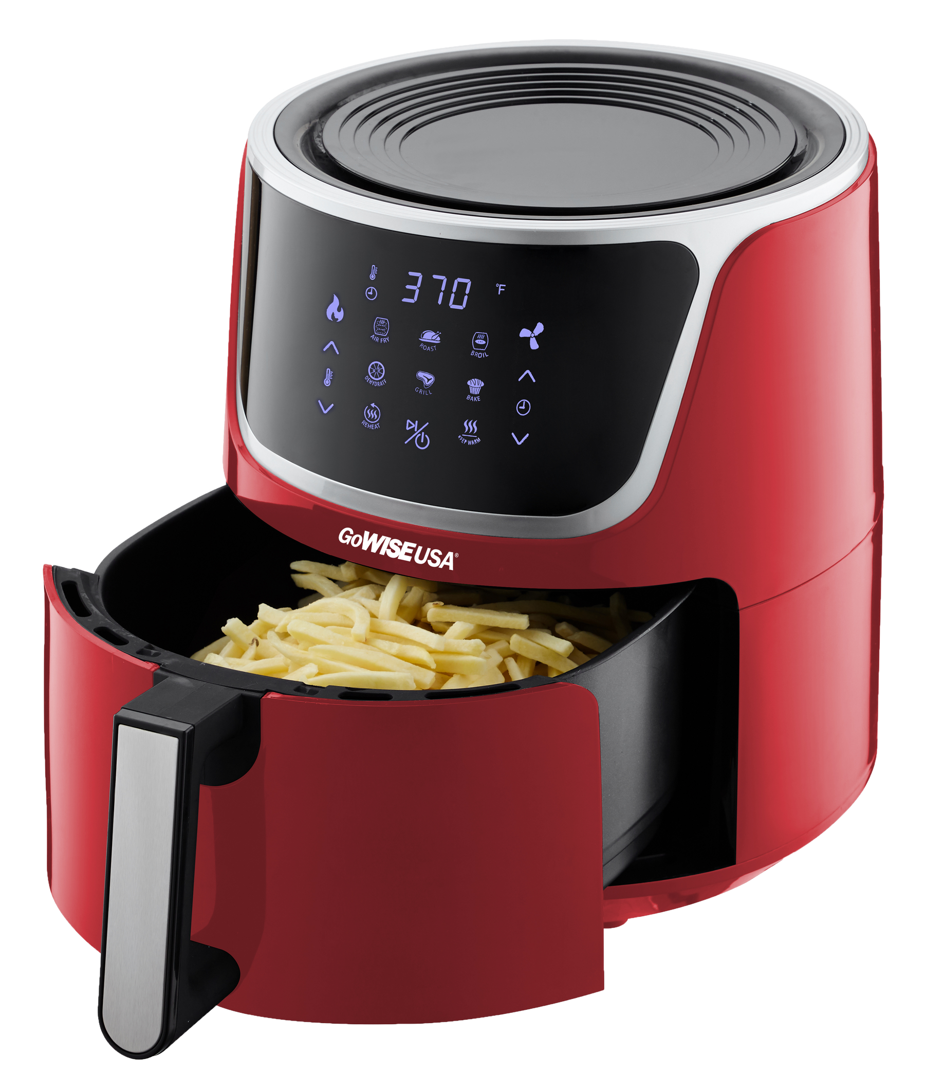 7 Quart Digital Touchscreen Air Fryer - GoWISE USA