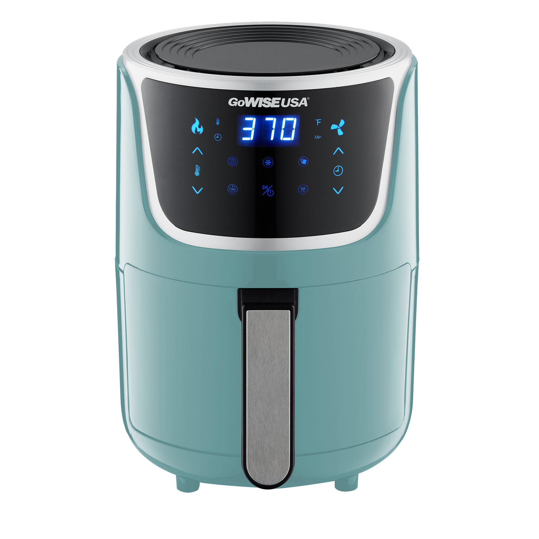 1.7- Quart Mini Air Fryer with Digital Touchscreen