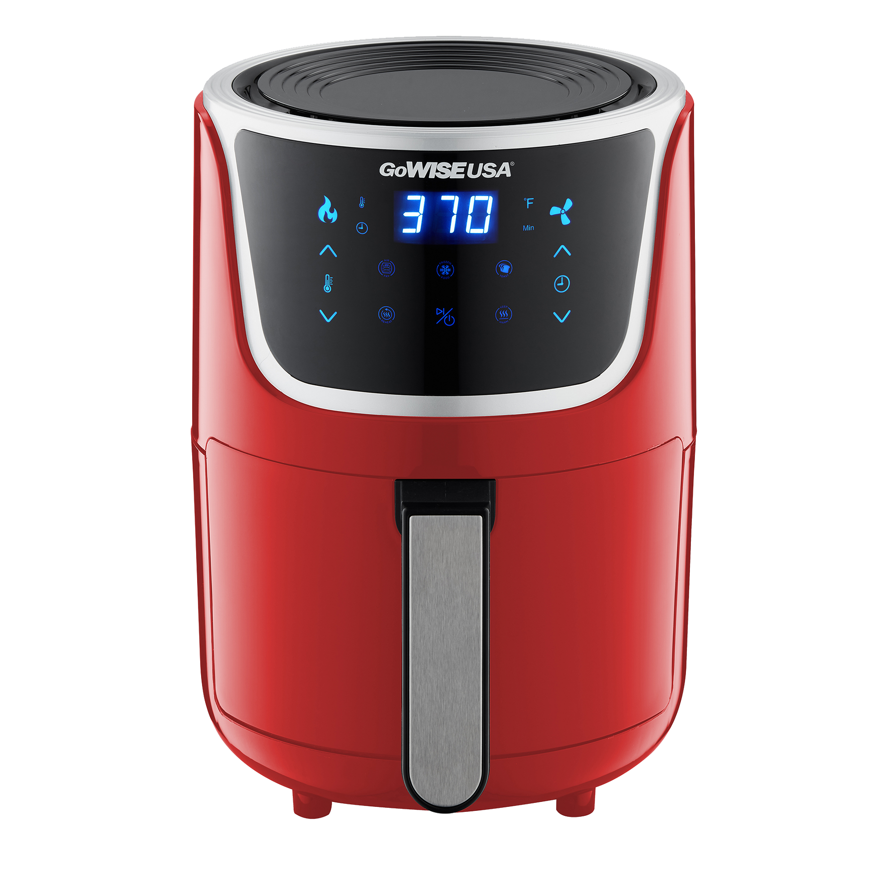 1.7- Quart Mini Air Fryer with Digital Touchscreen