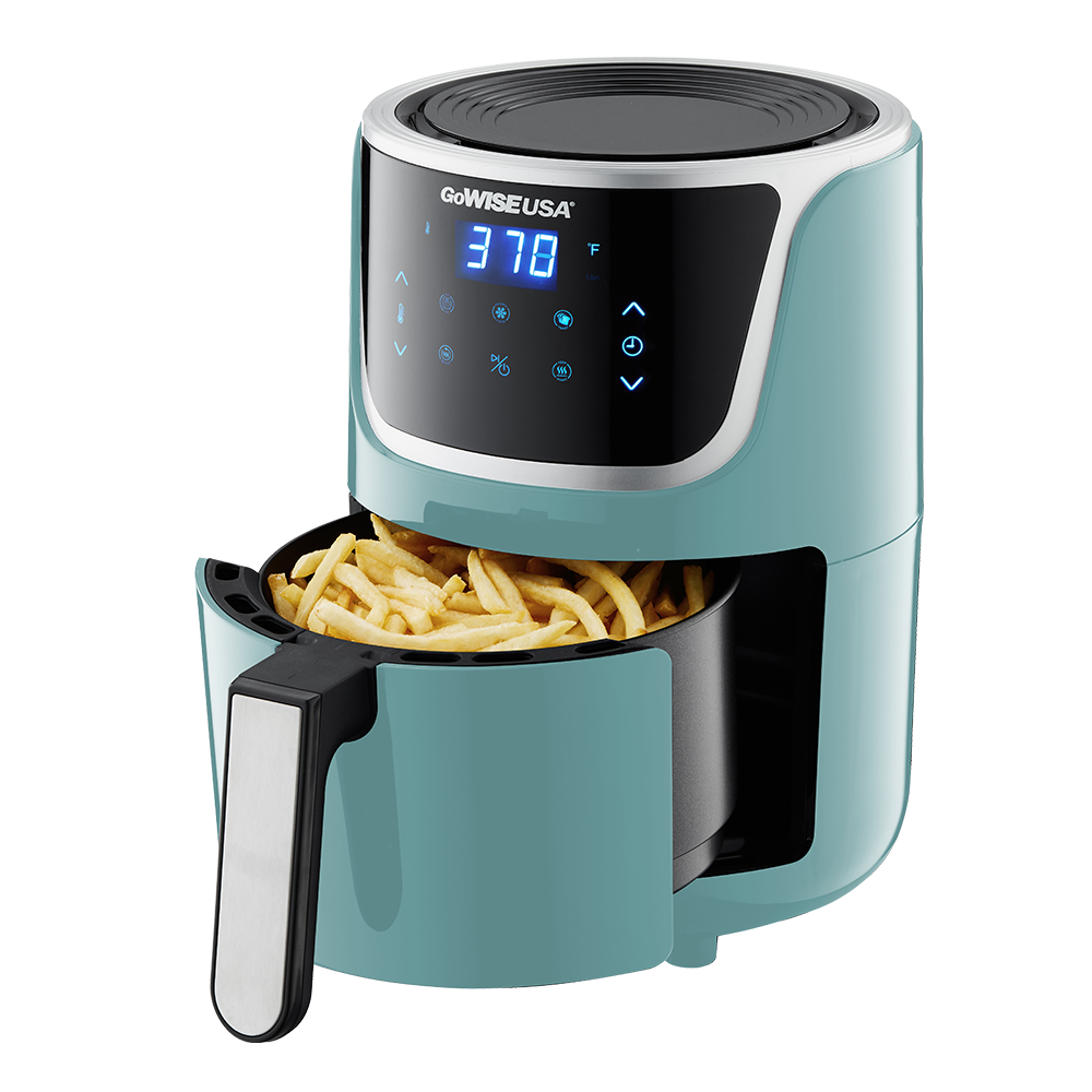 1.7- Quart Mini Air Fryer with Digital Touchscreen