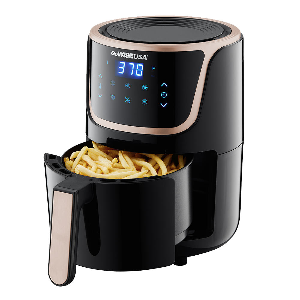 1.7- Quart Mini Air Fryer with Digital Touchscreen