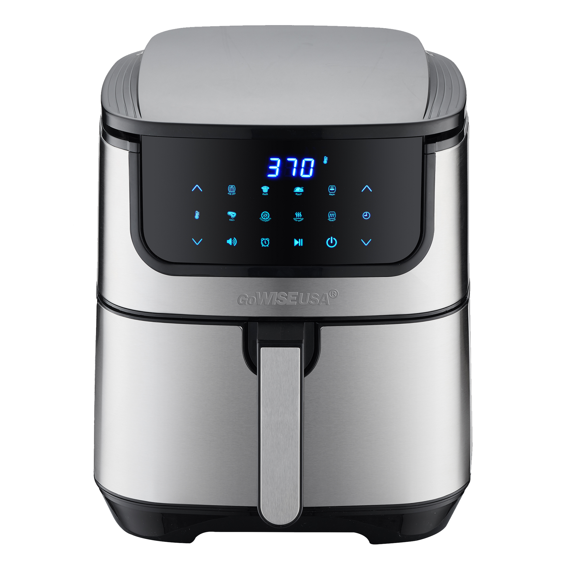 7 Quart Air Fryer & Dehydrator Max Steel XL