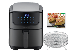 7 Quart Air Fryer & Dehydrator Max Steel XL