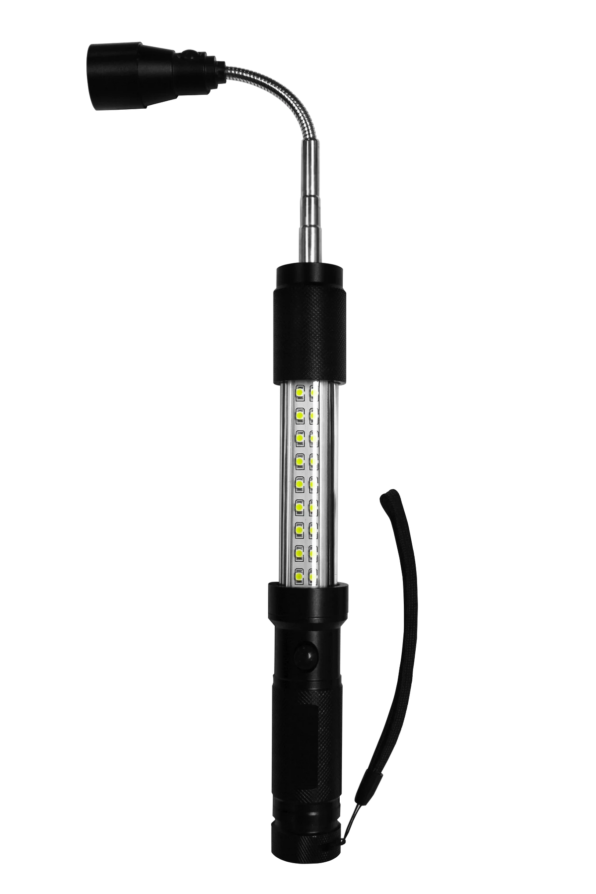 Heavy Duty Telescopic Magnetic LED Flashlight / Worklight, GW29005
