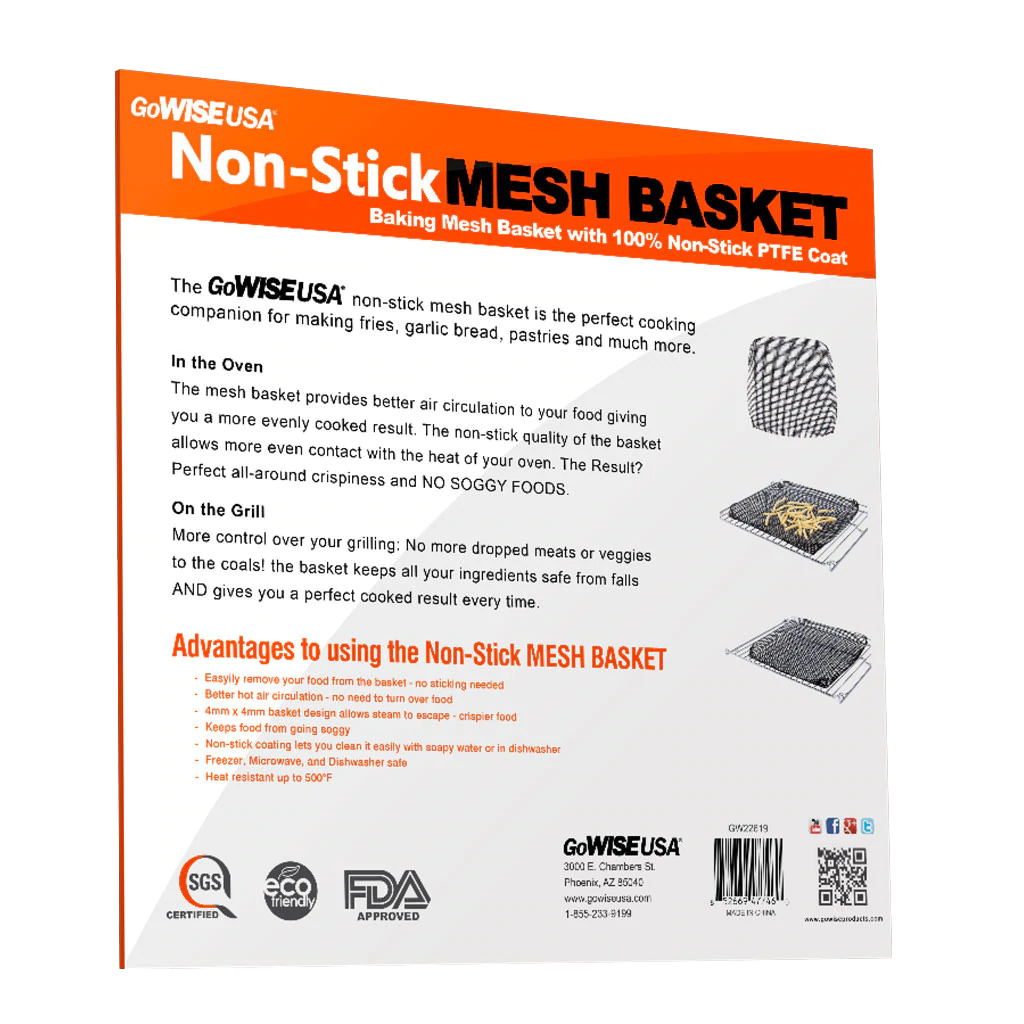 Reusable Oven Mesh Basket, GW22619