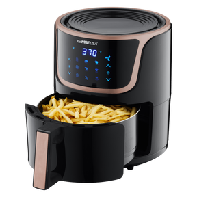 5 Quart Electric Programmable Air Fryer with Digital Touchscreen + 8 Functions